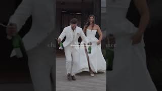 The BEST Champagne Pop We’ve Seen dylandirks on IG wedding drinks viralvideos [upl. by Occer]