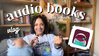 Reading audio books for a week 🎧 realistic vlog mom illness [upl. by Nnylrac673]