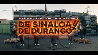 Los Varones De California Feat Herencia De Cosala quotDe Sinaloa y De Durangoquot 2023 [upl. by Norda]