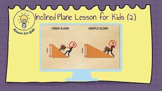 Inclined Plane Lesson for Kids Definition amp Examples part2 [upl. by Ogawa241]