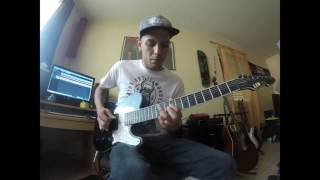 First Fragment  Le Serment De Tsion  quotRhythmquot Guitar Cover [upl. by Yemrots]