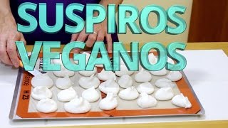 Suspiros Veganos  Sem ovos [upl. by Novit]