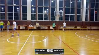 MKL U17 B div TORNADO vs ANYKŠČIAI [upl. by Akimrej]