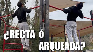 ¿PULL UP ESTRICTAS O ARQUEADAS Mejor Dominada para tus Entrenamientos SECRETOS DE CALISTENIA [upl. by Desimone]