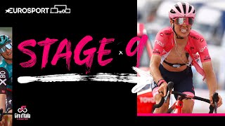 Magnificent day for Australian cycling  2022 Giro d’Italia  Stage 9 Highlights  Eurosport [upl. by Ainoet]