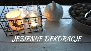 DIY Jesienne Dekoracje  loveandgreatshoes [upl. by Llemej]