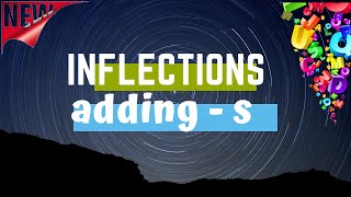 Inflections adding s to the verb ESL English verbs [upl. by Angelo]