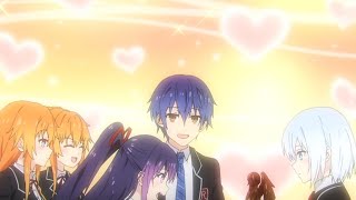 Everyone Jealous of Shido for getting all the Girls  Date a Live IV Ep 11 デート・ア・ライブ [upl. by Kirat]