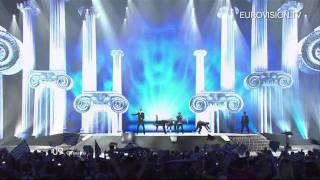 Loucas Yiorkas ft Stereo Mike  Watch My Dance Greece  Live  2011 Eurovision Song Contest Final [upl. by Thissa]