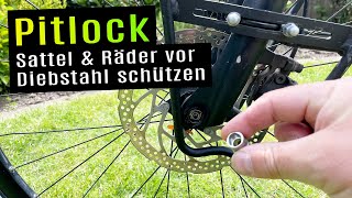 Fahrradteile effektiv gegen Diebstahl schützen [upl. by Ticknor]