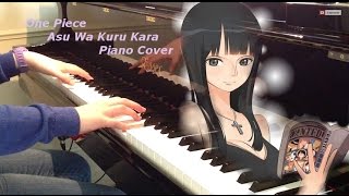 One Piece【ワンピース】Ending 17 Asu wa Kuru Kara  Piano Cover Improvisation [upl. by Baalbeer142]