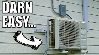 This MINISplit AC System Changed My Life  Learn How To Install One Yourself [upl. by Beker]