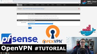 pfSense 24 OpenVPN einrichten und erklärt deutsch howto tutorial [upl. by Reggie320]