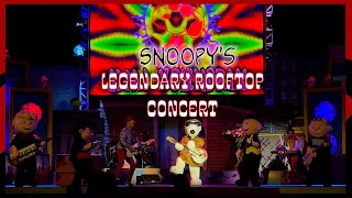 Snoopys Legendary Rooftop Concert Show  Knotts Berry Farm 2024 [upl. by Allianora]