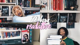 i read 6 entire books 24 hour readathon [upl. by Burck]