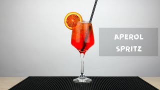 Aperol Spritz  szybki przepis na najlepszy włoski drink z Prosecco  Drinkomania [upl. by Warp]