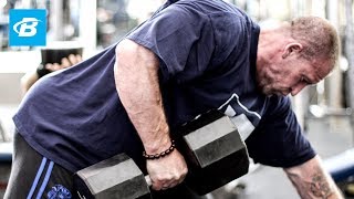 5 BackBusting Exercises  Dorian Yates Blood amp Guts [upl. by Colon236]