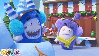 Santa Swap  Oddbods Christmas Special [upl. by Storer690]