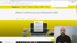 SCARICARE certificazione ISEE sito poste italiane [upl. by Zenitram747]