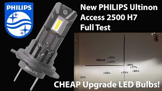 NEW Cheap Philips Ultinon Access 2500 H7 H18 LED Upgrade  Test Review [upl. by Colwell]