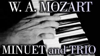 Wolfgang Amadeus MOZART Minuet and Trio in G K1 [upl. by Drarreg]