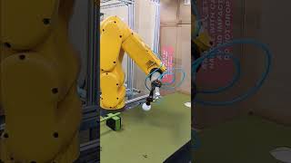 FANUC robot practicing its putting May 1st 2024 [upl. by Almeta846]