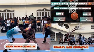 SCHOOL KI BASKETBALL🏀 TEAMS⛹️‍♂️POCHI FINAL MEIN🥳🏀MATCH BHOT KHTRNAAK FSA😰LEKIN FIR KYA😱 [upl. by Yvaht]