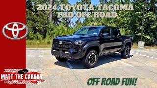 Is the 2024 Toyota Tacoma TRD Off Road a good trim to buy On and off road drive and review [upl. by Llerrahs]