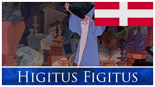 The Sword in the Stone 1963  Higitus Figitus  Danish Dansk [upl. by Jud]