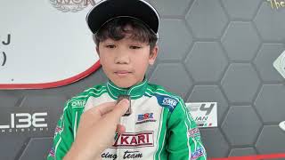 Oliver Sini Tony Kart Racing Team – Tony Kart – Vortex WSK Super Cup Franciacorta 2024 MINI Gr3 [upl. by Etnuad]