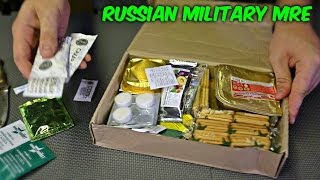 Testing Russian Military MRE Meal Ready to Eat [upl. by Anirehs]