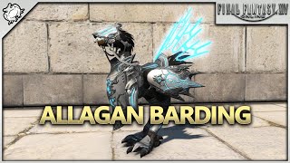 FFXIV  Allagan Barding [upl. by Anytsirk]