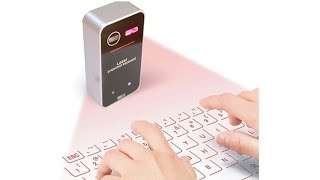 Futuristic Laser Projection Keyboard that you can buy with typing test [upl. by Cathlene489]