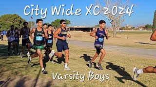 City Wide XC 2025 Varsity Boys El Paso Tx [upl. by Miharba]