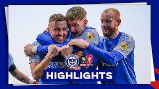 Highlights  Pompey 20 Exeter City [upl. by Skylar]