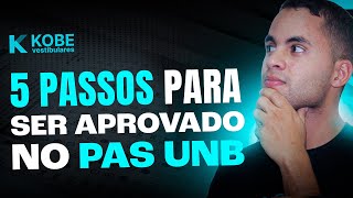 5 DICAS PARA SER APROVADO NO PAS UNB [upl. by Hirschfeld395]