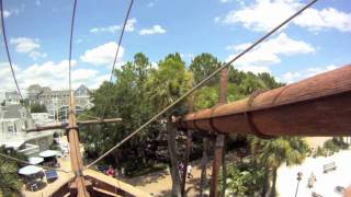 BEACH CLUB STORMALONG BAY POOL WATER SLIDE POV [upl. by Evetta129]