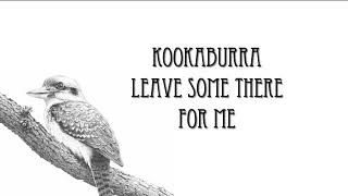 Kookaburra Sits in the Old Gum Tree Song Lyrics ORIGINAL [upl. by Natsirhc]