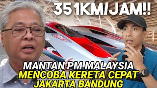 Dikira Sepi Ternyata Membludak Mantan PM Malaysia Kesenangan Naik Kereta Cepat Whoosh🇲🇾 REACTION [upl. by Anet]