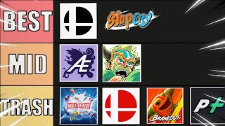 The BEST Platform Fighter Tier List [upl. by Courtenay]