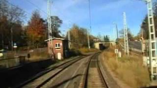 Führerstandsmitfahrt Chemnitz Hbf  Ronneburg Thür [upl. by Itagaki569]