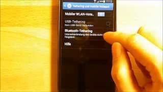 Tethering und mobiler Hotspot  das Samsung Galaxy S3 als Router  Wlan WiFi Modem nutzen [upl. by Maitland]