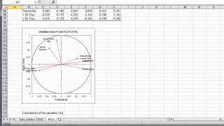 How to run a Principal Component Analysis PCA with XLSTAT [upl. by Araht97]