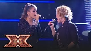 Finala X Factor 2018 Duet Doiniţa Ioniţă amp Luminița Anghel  quotRiver Deep Mountain Highquot [upl. by Salesin228]