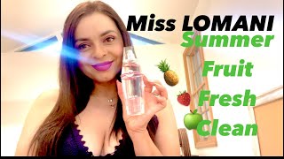 MISS LOMANI EDP perfume reviews impressions Summer ready fragrance summerperfume review unboxing [upl. by Legge]