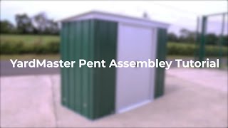 Patiowell Storage Shed  10 x 8 FT Assembly [upl. by Tynan17]