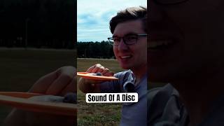 whats a disc actually sound like 🤨 discgolf [upl. by Lerrud]