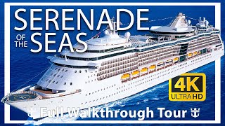 Serenade of the Seas  Full Walkthrough Tour amp Review  Super Video 4k  Royal Caribbean Cruises [upl. by Hitt]