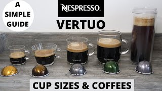 Nespresso Vertuo Cup Sizes [upl. by Kcajyllib952]