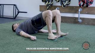 Valslide Eccentric Hamstring Curl [upl. by Gal]